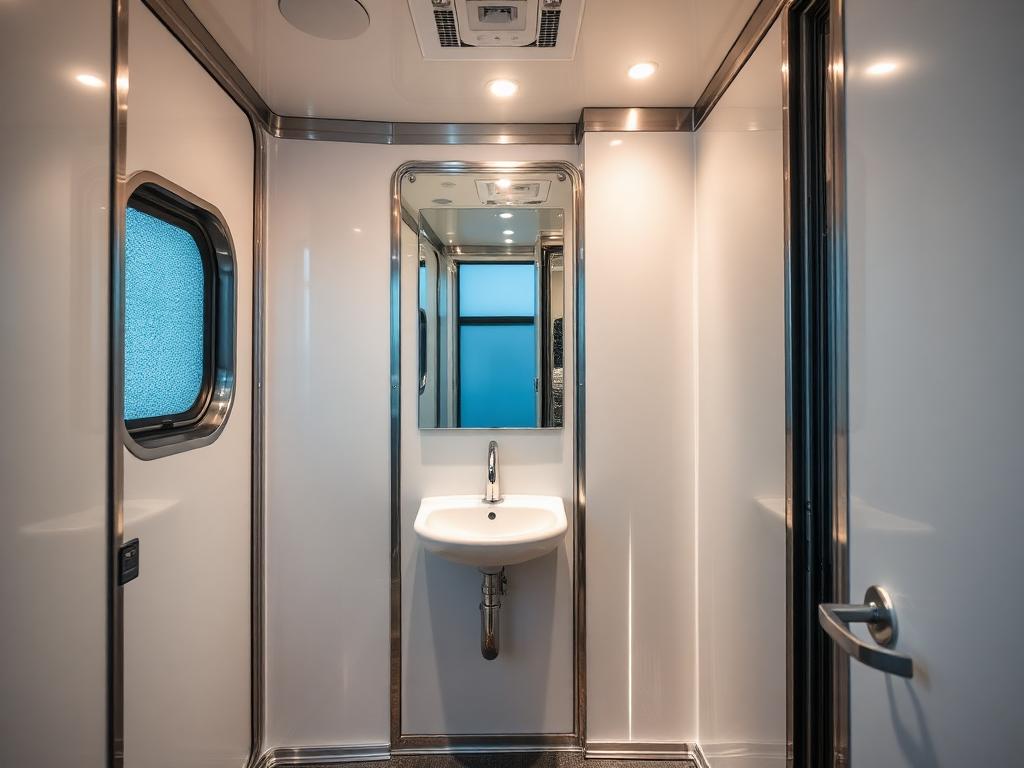 Luxury Restroom Trailers in Haleyville, AL